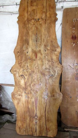 Papillon - Table bois incrusté